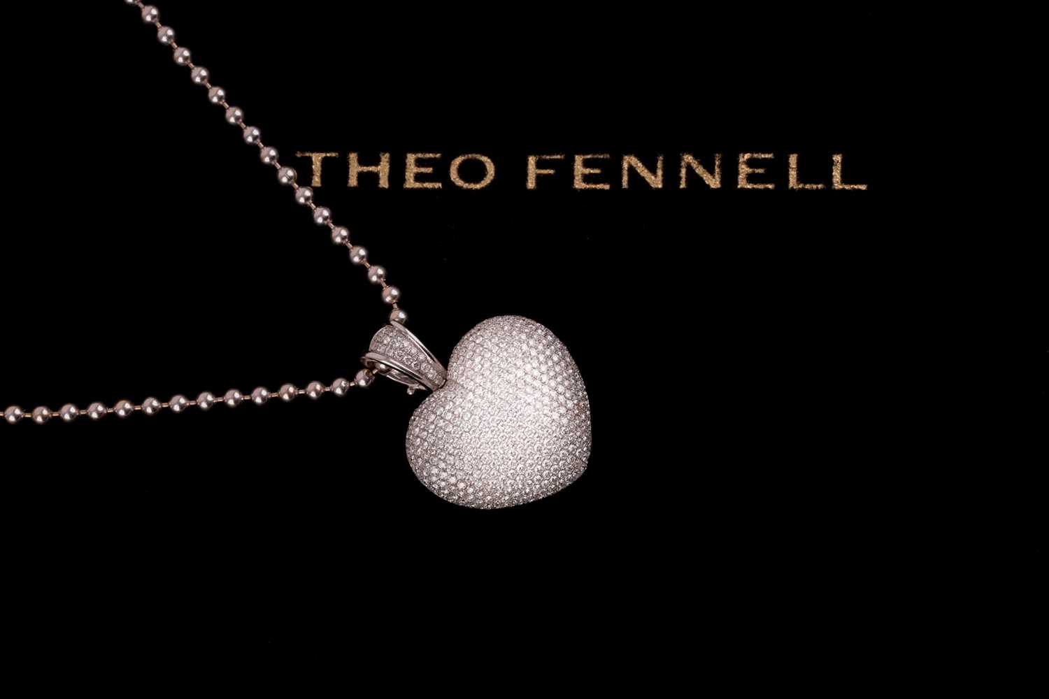 Lot 71 - Theo Fennell. An 18ct white gold and diamond...