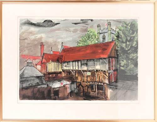 Lot 61 - John Piper (1903-1992), 'The Chantrey House,...