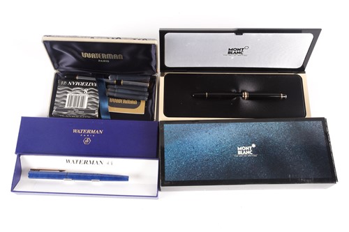 Lot 327 - A Montblanc Meisterstuck ballpoint pen, in...