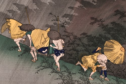 Lot 111 - Utagawa Hiroshige (1797 - 1858), Sudden Shower...