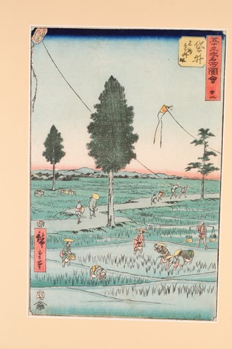 Lot 120 - Utagawa Hiroshige (1797 - 1858), Fukuroi - The...