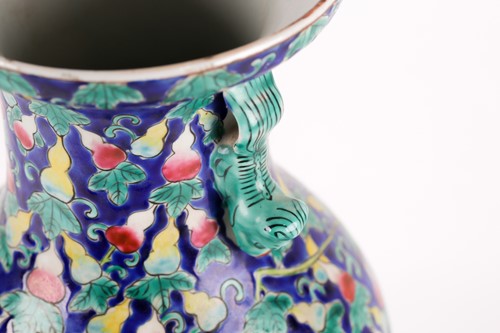 Lot 126 - A Chinese porcelain vase, early 20th century,...