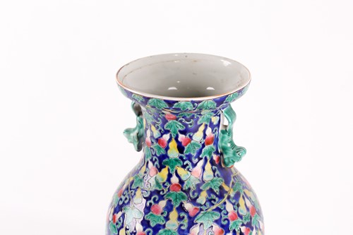 Lot 126 - A Chinese porcelain vase, early 20th century,...