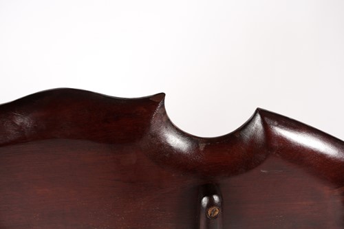 Lot 201 - A George III mahogany 'Monteith' topped...