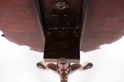 Lot 201 - A George III mahogany 'Monteith' topped...