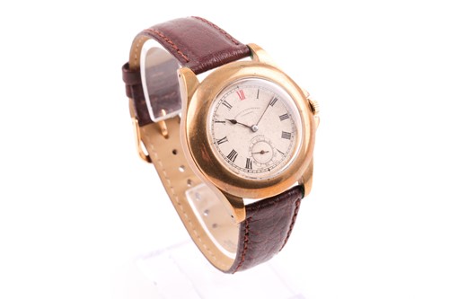 Lot 670 - Longines for Boodle & Dunthorne. An unusual...