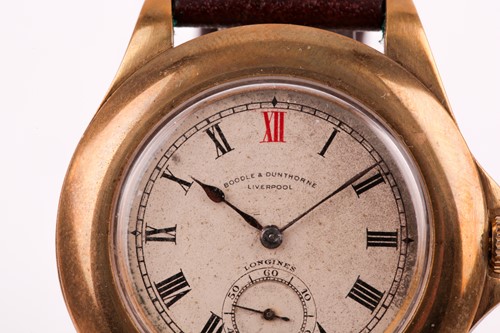 Lot 670 - Longines for Boodle & Dunthorne. An unusual...