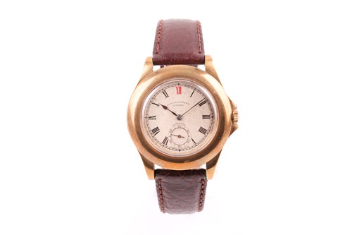 Lot 670 - Longines for Boodle & Dunthorne. An unusual...