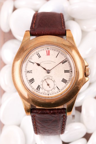 Lot 670 - Longines for Boodle & Dunthorne. An unusual...