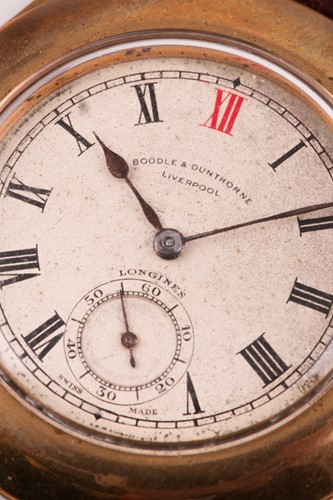 Lot 670 - Longines for Boodle & Dunthorne. An unusual...