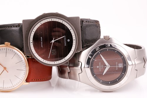 Lot 618 - A group of four assorted Junghans wristwatches.