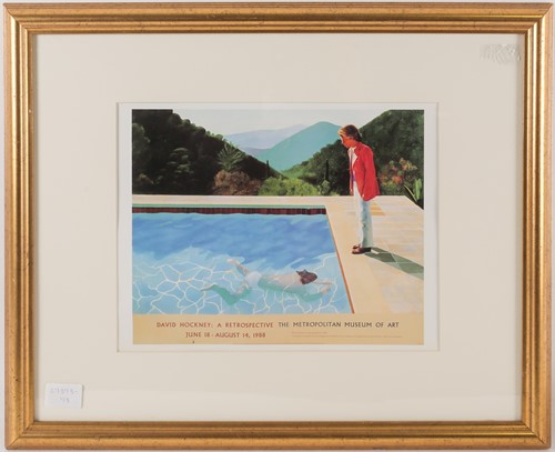 Lot 75 - After David Hockney (b.1937), a poster for...