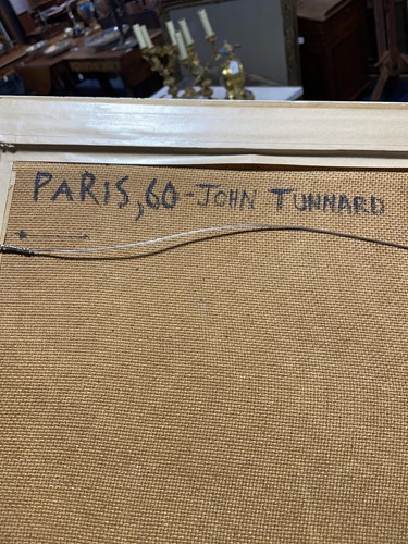 Lot 39 - John Tunnard (1900-1971) British, 'Paris', oil...