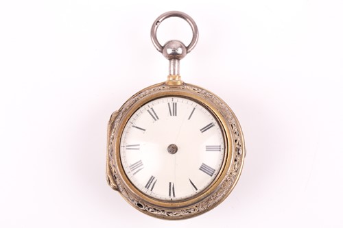 Lot 650 - A George III silver repeater pocket watch by...