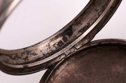 Lot 611 - Two Regency silver pair-cased pocket watches,...