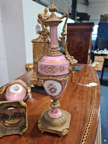 Lot 271 - A late 19th-century French ormolu (matched)...