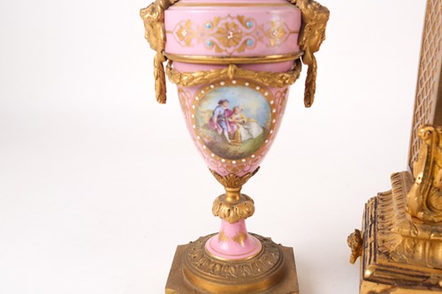 Lot 271 - A late 19th-century French ormolu (matched)...