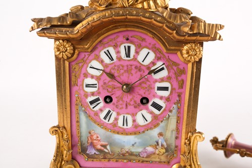 Lot 271 - A late 19th-century French ormolu (matched)...