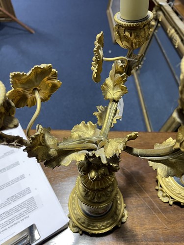 Lot 269 - A late 19th century Japy Freres ormolu clock...