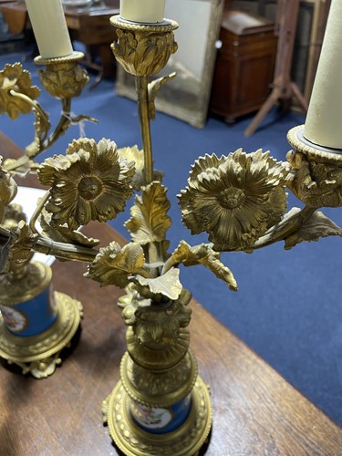 Lot 269 - A late 19th century Japy Freres ormolu clock...