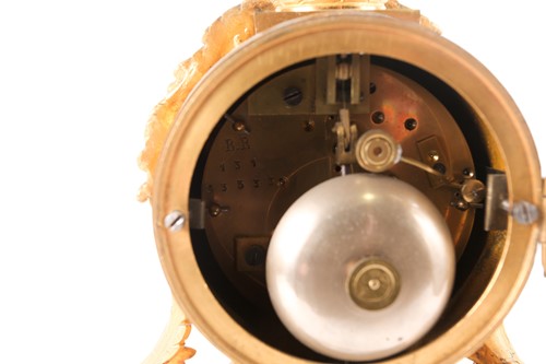 Lot 269 - A late 19th century Japy Freres ormolu clock...