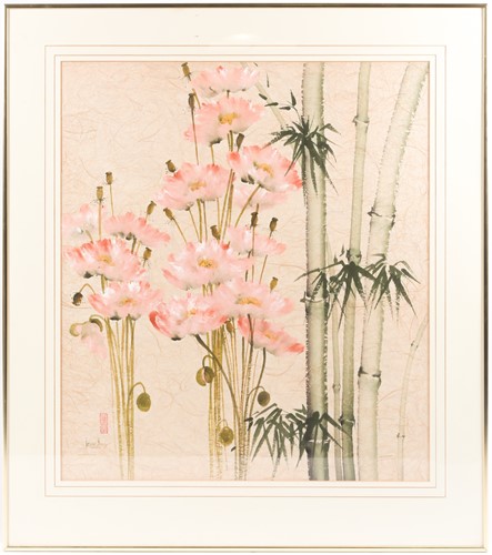 Lot 34 - Lenore Berry, 20th century, a Chinese painting...