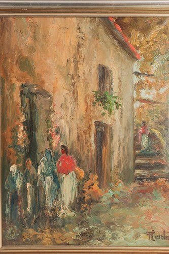 Lot 51 - P Centro? (20th century), two impressionist...