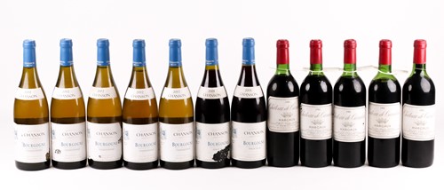 Lot 380 - Seven bottles of Chanson Bourgogne Chardonnay...