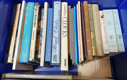 Lot 287 - A quantity of horology reference books, to...