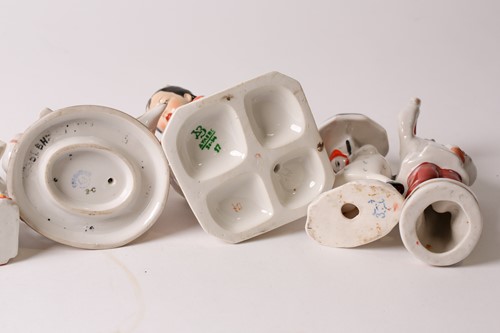 Lot 456 - A Dulevo Soviet Russian porcelain figure of an...