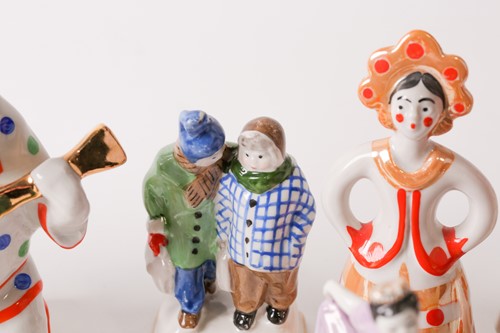 Lot 457 - A Konakovo Zik Soviet Russian porcelain model...