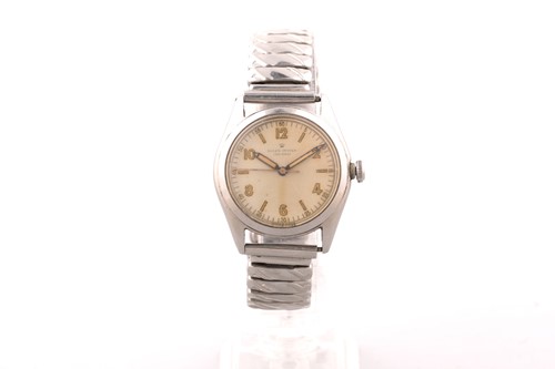 Lot 527 - A 1957 Rolex Oyster Precision stainless steel...