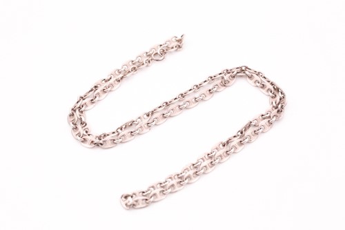 Lot 54 - A silver Mappin & Webb anchor-link chain...
