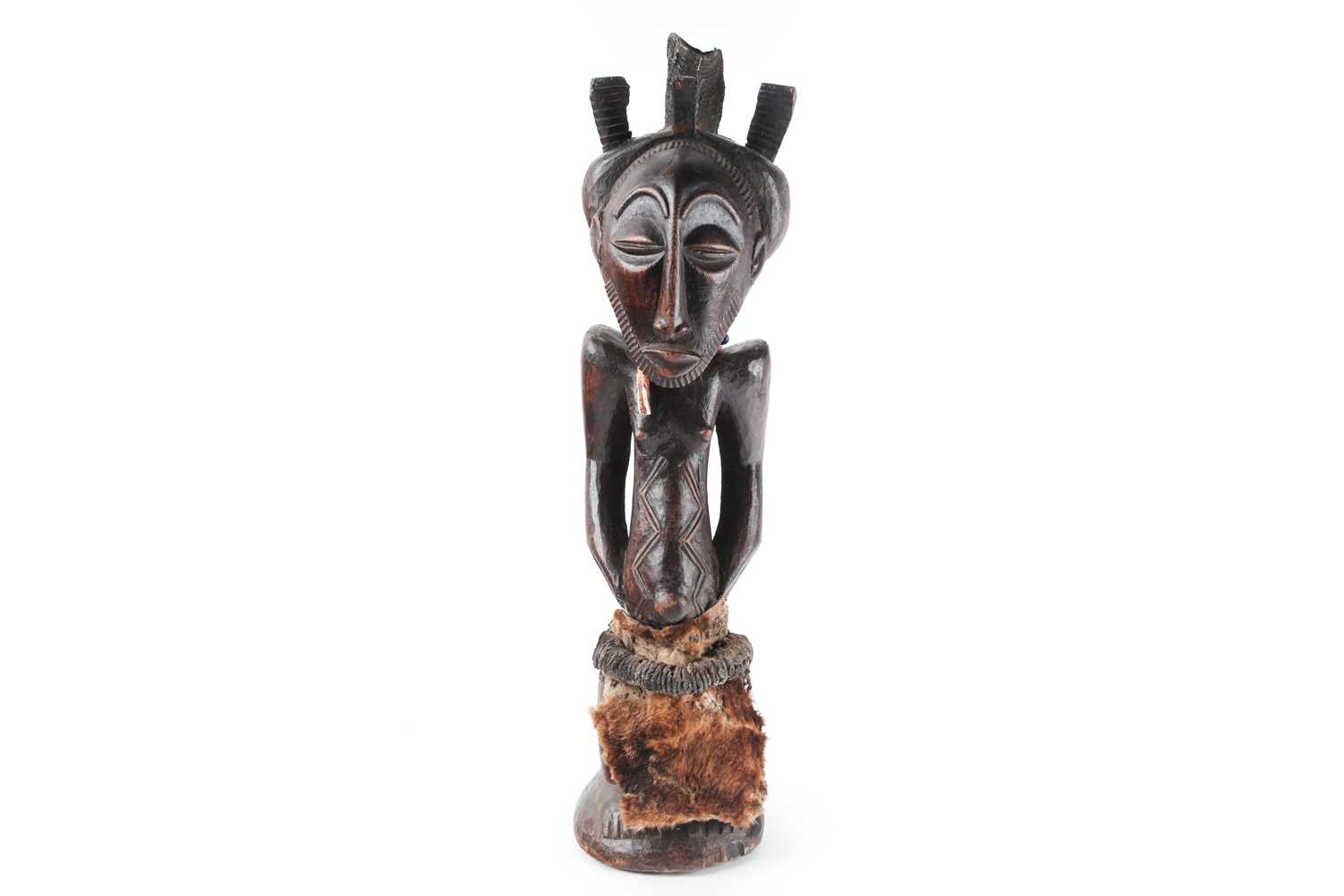 Lot 189 - A Hemba standing power figure, Democratic...