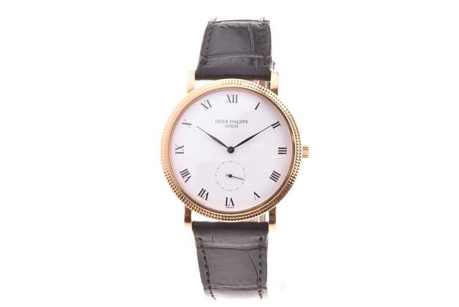 Lot 330 - A fine Patek Philippe Calatrava ref. 3919R...