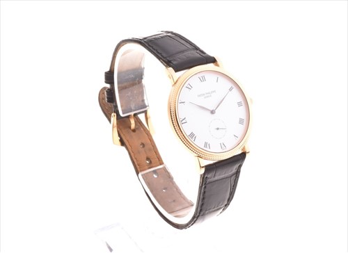 Lot 330 - A fine Patek Philippe Calatrava ref. 3919R...