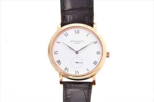 Lot 330 - A fine Patek Philippe Calatrava ref. 3919R...