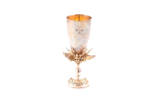 Lot 464 - An Aurum limited edition silver gilt goblet,...