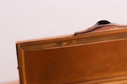 Lot 409 - A Faberge 14ct gold and enamel combination...