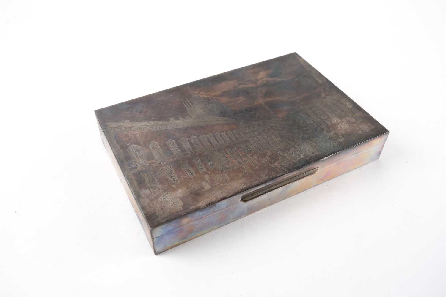 Lot 440 - A 20th century Continental white metal...