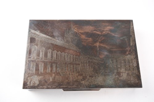 Lot 440 - A 20th century Continental white metal...
