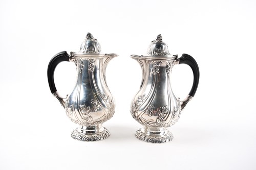 Lot 463 - A pair of early 20th-century baluster hot...