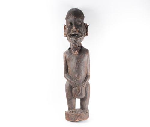 Lot 161 - A large West African (Nigeria?) standing male...