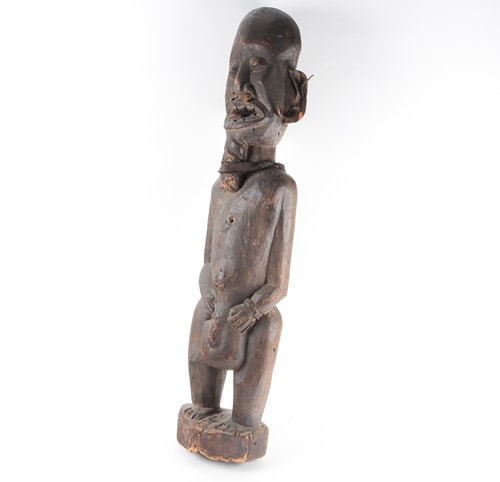 Lot 161 - A large West African (Nigeria?) standing male...