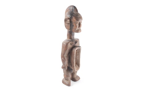 Lot 171 - A Koro standing female libation cup, Nigeria,...