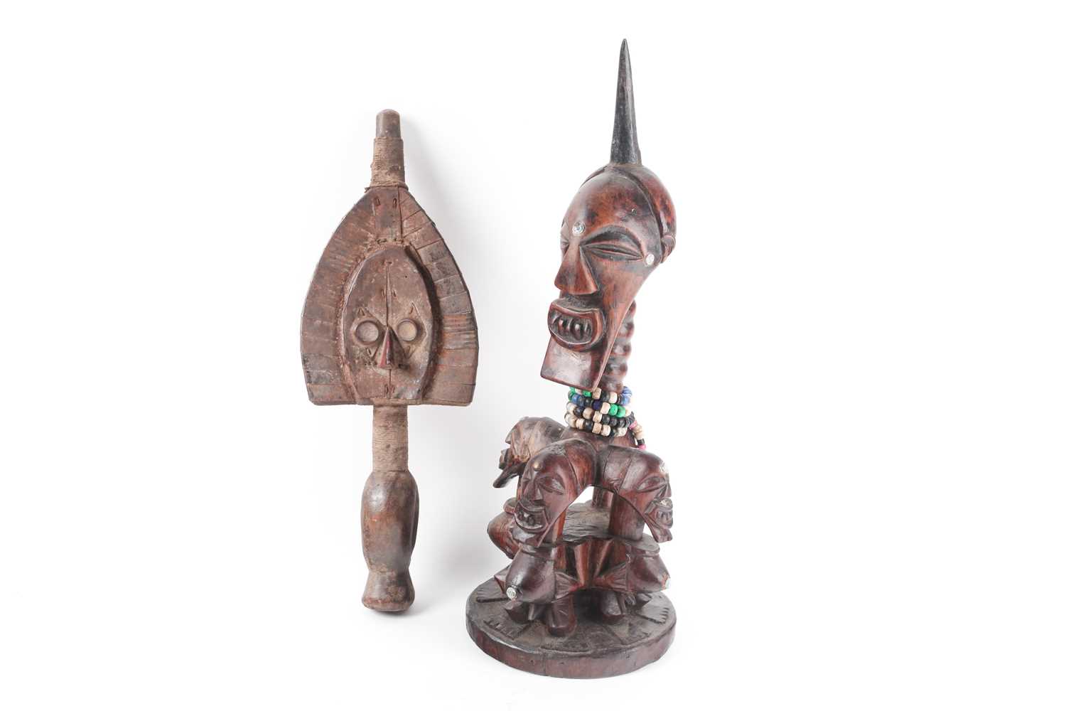 Lot 179 - A Kota Mahongwe reliquary figure, Gabon, the...