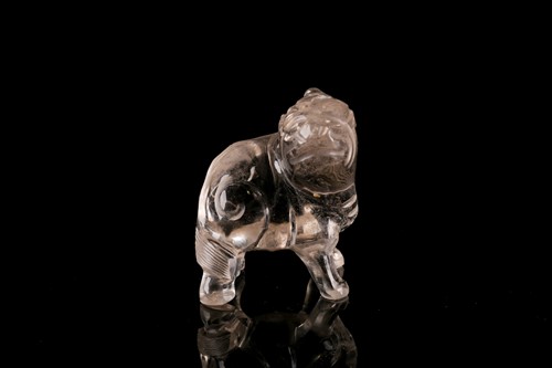 Lot 110 - A Chinese rock crystal Tianlu, 20th century,...