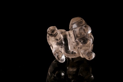 Lot 110 - A Chinese rock crystal Tianlu, 20th century,...