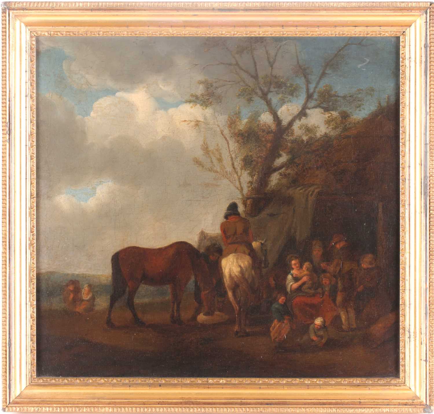Lot 7 - Early 19th-century landscape in the manner of...
