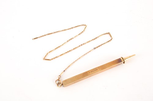 Lot 355 - An early 20th century Tiffany & Co 14K yellow...